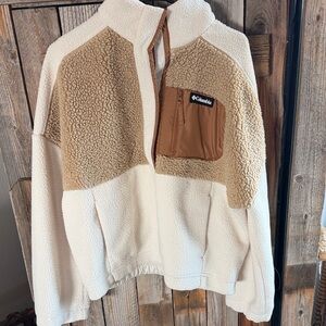 Columbia Two-Tone Sherpa Fleece Jacket
